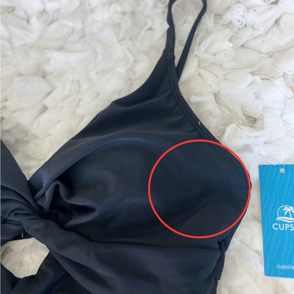 NWT Women's Twist Front Cutout One Piece Swimsuit SIZE MEDIUM - Picture 16 of 17